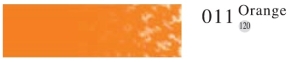 Пастель профессиональная сухая полутвёрдая квадратная цвет № 011 оранжевый