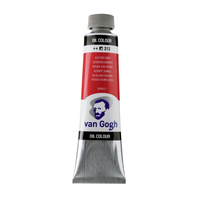Краска масляная Van Gogh туба 40мл №313 Красный насыщенный АЗО