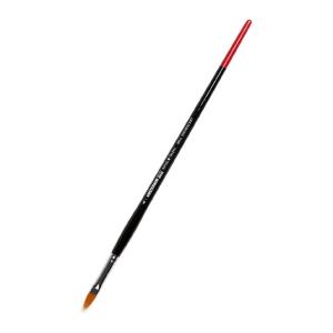 Кисть для акрила Amsterdam 343 синтетика мягкая овальная ручка длинная №8