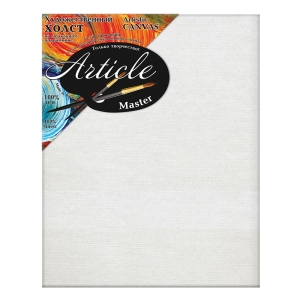 Холст на подрамнике Article "Master", 24*30см, 100% лен, мелкое зерно, масляный грунт