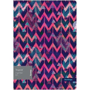 Папка-уголок Berlingo "Tropical" А4, 200мкм, с рисунком Папка-уголок Berlingo "Tropical" А4, 200мкм, с рисунком