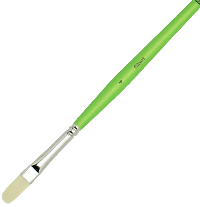 Кисть овальная синтетика Liquitex Freestyle №4 для акрила, гуаши, масла длинная купить в художественном магазине ArtCraft.Space с доставкой