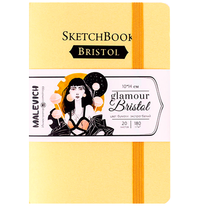 Альбом Малевичъ Glamour Bristol для графики и маркеров золотой А6 / 20 листов / 180 гм купить в художественном магазине ArtCraft.Space с доставкой по всему миру Альбом Малевичъ Glamour Bristol для графики и маркеров золотой А6 / 20 листов / 180 гм купить в художественном магазине ArtCraft.Space с доставкой по всему миру