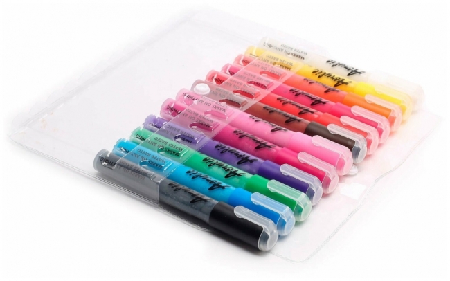 Fat&Skinny набор маркеров акриловых 5 мм / 2 мм main 12 шт