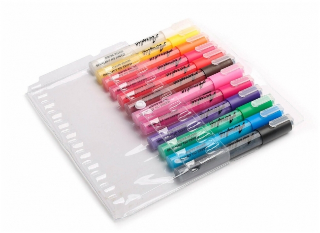 Fat&Skinny набор маркеров акриловых 5 мм / 2 мм main 12 шт