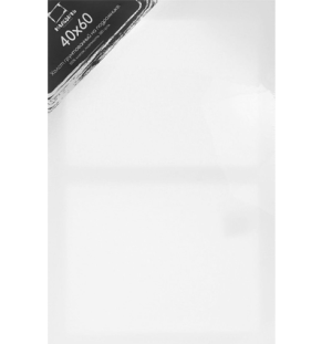 Холст на подрамнике Малевичъ, хлопок 380 гр, 40x60 см