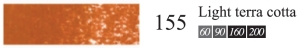 Пастель сухая мягкая профессиональная круглая Галерея цвет № 155 сырая сьена I