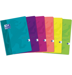 Тетрадь общая OXFORD Touch А5 32л линейка в ассортименте,