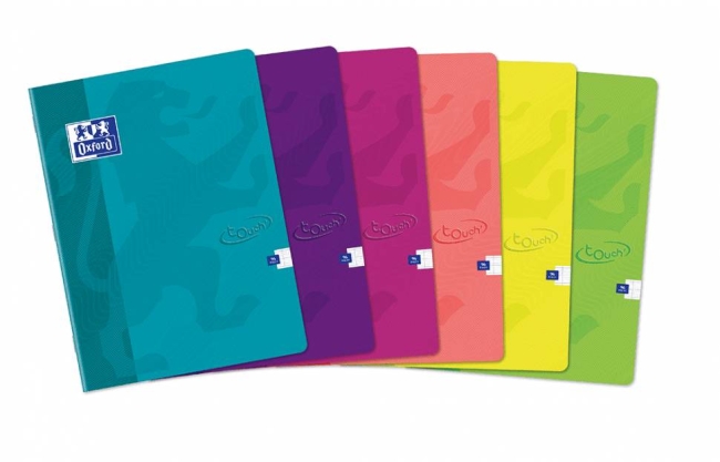 Тетрадь общая OXFORD Touch А5 32л линейка в ассортименте,