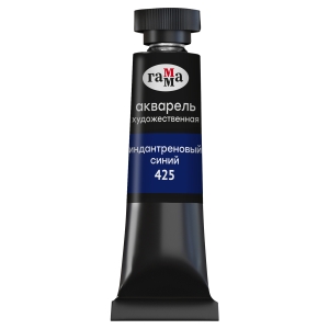 Акварель художественная Гамма "Старый мастер" индантреновый синий, 9мл, туба Акварель художественная Гамма "Старый мастер" индантреновый синий, 9мл, туба