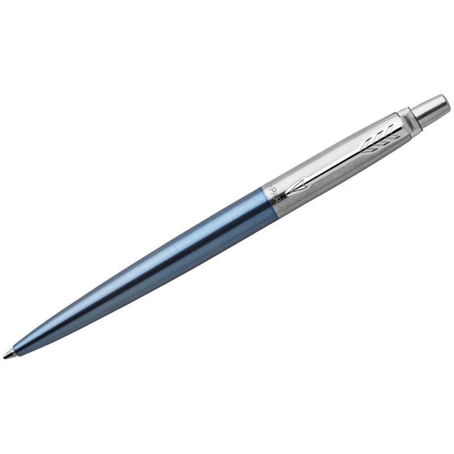 Ручка шариковая Parker "Jotter Waterloo Blue CT" синяя, 1,0мм, кнопочн., подар. уп. Ручка шариковая Parker "Jotter Waterloo Blue CT" синяя, 1,0мм, кнопочн., подар. уп.