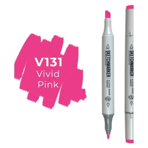 Маркер SKETCHMARKER двухсторонний на спирт.основе цв.V131 Яркий розовый Маркер SKETCHMARKER двухсторонний на спирт.основе цв.V131 Яркий розовый