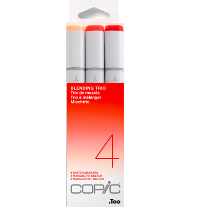 Набор маркеров Copic Sketch Blending Trio 4 3цв
