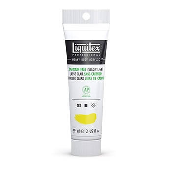 Краска акриловая LIQUITEX Heavy Body туба 59мл №890 желтый средний,