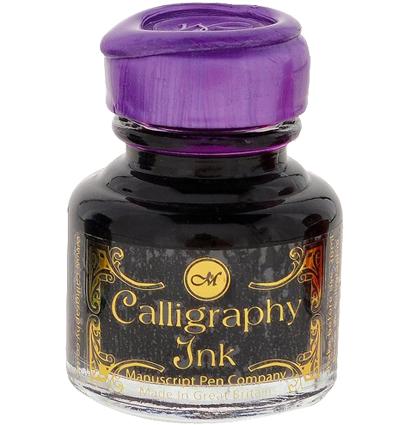 Чернила для каллиграфии Manuscript Calligraphy Gift Ink 30 мл пурпурные купить в магазине ArtCraft.Space с доставкой