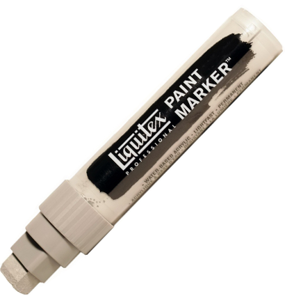 Маркер акриловый Liquitex Paint Marker широкий 15 мм 7599 серый натуральный 7 купить в магазине маркеров ArtCraft.Space