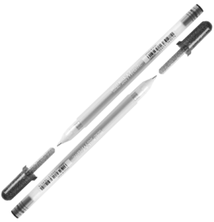 Ручка гелевая Metallic Черный, Ручка гелевая Metallic Черный,