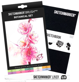Набор маркеров SKETCHMARKER Brush Botanical set 10шт Набор маркеров SKETCHMARKER Brush Botanical set 10шт