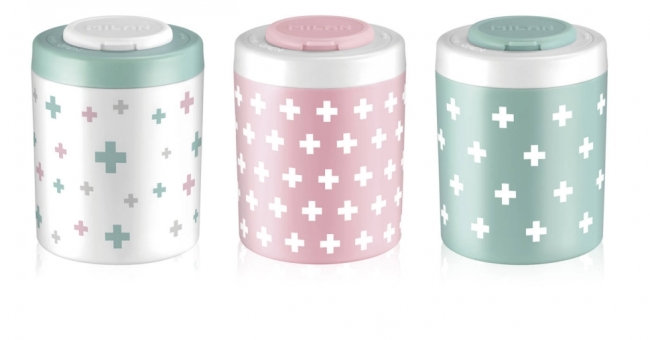 Точилка для карандашей MILAN COLLECTION ANTIBACTERIAL пластик 2 отверстия, цвета в ассортименте