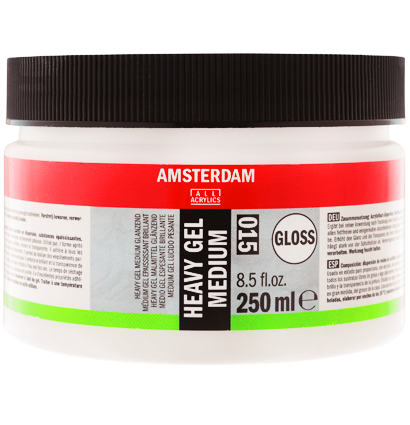 Гелевый медиум для акрила Amsterdam Heavy Gel Medium Gloss прочный глянцевый в банке 250 мл купить в художественном магазине ArtCraft.Space с доставкой по РФ и СНГ