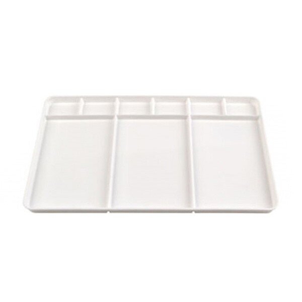 Палитра пластиковая прямоугольная Малевичъ 34х23 см для смешивания красок купить в художественном магазине ArtCraft.Space с доставкой по всему миру