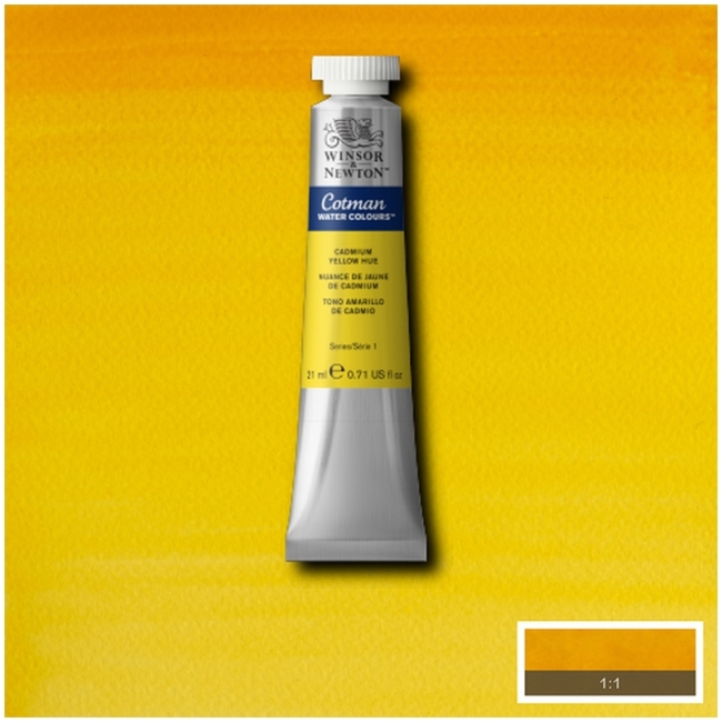 Акварель Cotman , 21 мл, оттенок желтый кадмий