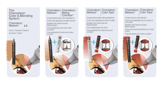 Набор "цвет и смешивание" Chameleon #4