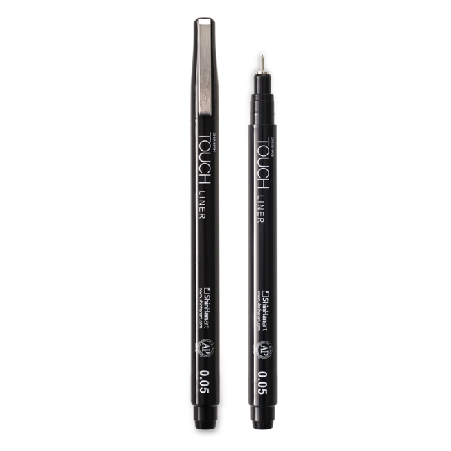 Ручка капиллярная  TOUCH Liner 0,05мм черный