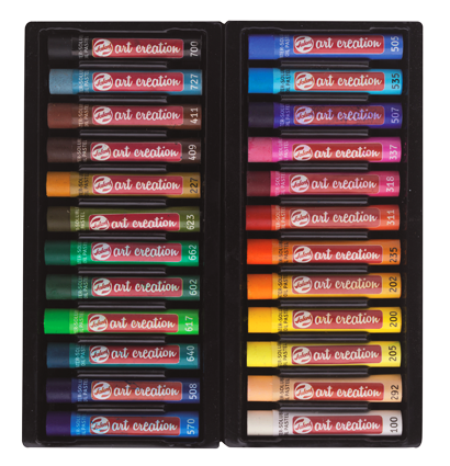 Набор водорастворимой масляной пастели Art Creation 24цв,