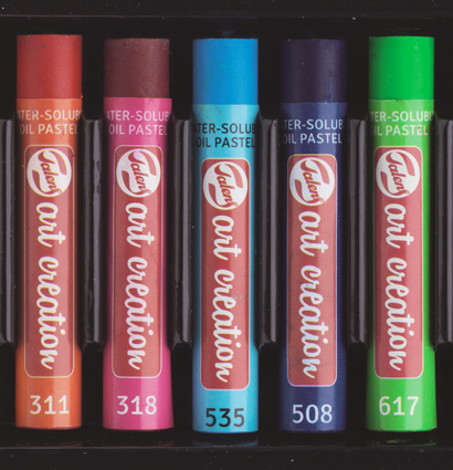 Масляная водорастворимая пастель Art Creation Royal Talens в наборе 24 цвета купить в магазине для художников ArtCraft.Space