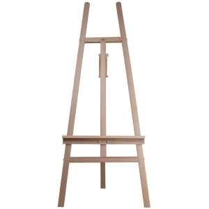 Мольберт напольный Лира демонстрационный Гамма "Студия", 60*93*150см, российский бук