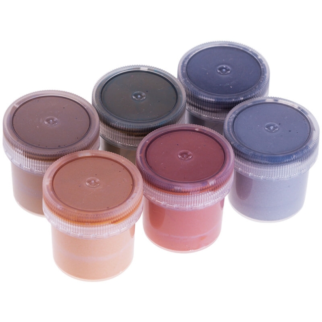 Набор акриловых красок Greenwich Line 6 цветов металлик в банках 20мл купить в художественном магазине ArtCraft.Space с доставкой по всему миру