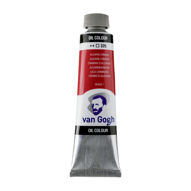 Краска масляная Van Gogh туба 40мл №326 Красный ализариновый