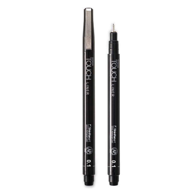 Ручка капиллярная  TOUCH Liner 0,1мм черный