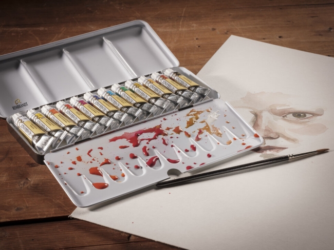 Набор акварели Rembrandt Portrait 12 цветов в тубах 10 мл в металлическом кейсе (портрет) купить в художественном магазине ArtCraft.Space