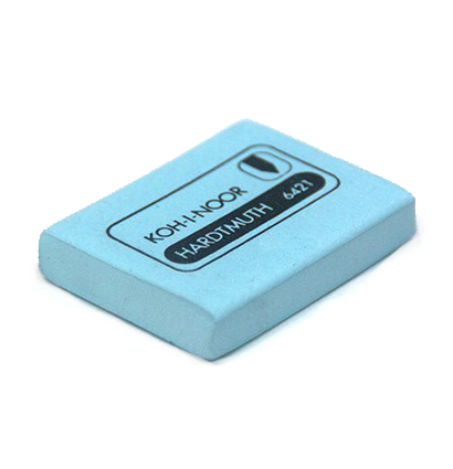 Мягкий ластик  - клячка для работы с интенсивностью карандаша Koh-i-noor 6421, голубой кохинор купить в художественном магазине товаров для рисования ArtCraft.Space с доставкой по РФ и СНГ