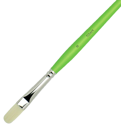 Кисть овальная синтетика Liquitex Freestyle №6 для акрила, гуаши, масла длинная купить в художественном магазине ArtCraft.Space с доставкой