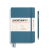 Блокнот Leuchtturm1917 Rising Colours A5 (14.5x21см.) 80г/м2 - 123 стр. нелинованный, мягкая обложка, цвет: Синий Камень