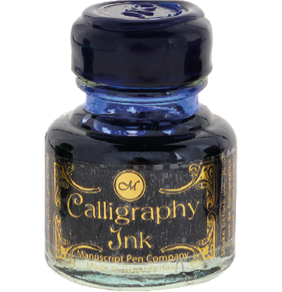 Чернила для каллиграфии Manuscript Calligraphy Gift Ink 30 мл сапфировые купить в магазине ArtCraft.Space с доставкой