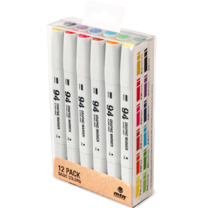 MTN Набор Marker Graphic 94 основные цвета 12 шт