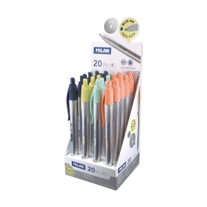 Шариковая ручка P1 SILVER, диаметр шарика 1,0 мм, толщина линии письма 1,0 мм, цвет чернил синий