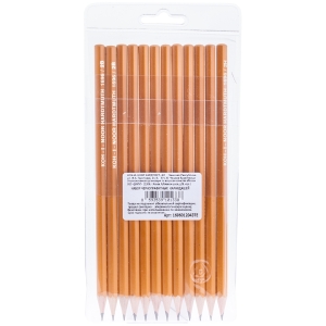 Набор карандашей ч/г Koh-I-Noor "1696" 12шт., 2H-2B, заточен., ПВХ уп., европодвес