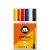 Molotow Набор маркеров ONE4ALL 127HS Basic-Set 1 6 шт 200230 2 мм