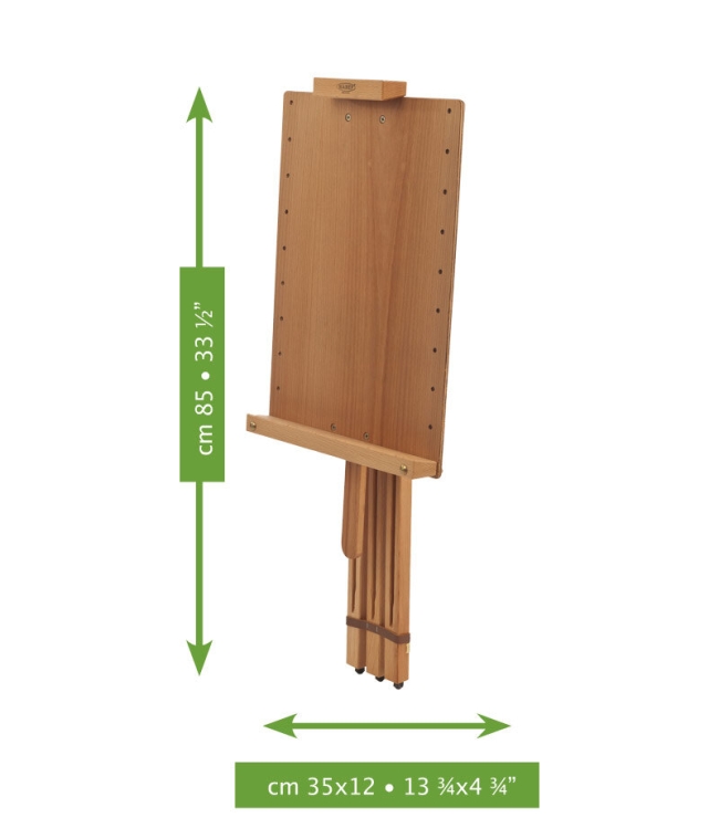 Мольберт тренога универсальный Mabef M/26 с планшетом полевой для художников купить в художественном магазине ArtCraft.Space с доставкой по всему миру