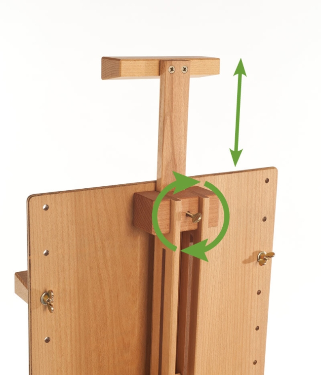 Мольберт тренога универсальный Mabef M/26 с планшетом полевой для художников купить в художественном магазине ArtCraft.Space с доставкой по всему миру