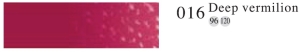 Пастель профессиональная сухая полутвёрдая квадратная цвет № 016 темный киноварь