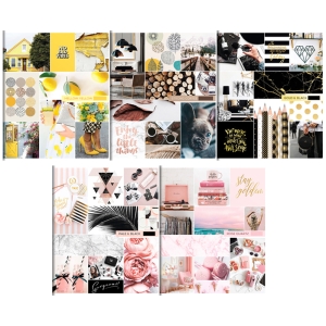 Тетрадь 96л., А5, клетка ArtSpace "Стиль. Выбери свой цвет", глянцевый УФ-лак