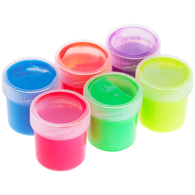 Набор акриловых красок Greenwich Line 6 цветов флуоресцентные в банках 20 мл купить в художественном магазине ArtCraft.Space с доставкой по всему миру