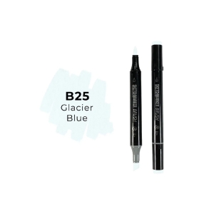 Маркер SKETCHMARKER Brush двухсторонний на спирт.основе цв.B25 Голубой ледник Маркер SKETCHMARKER Brush двухсторонний на спирт.основе цв.B25 Голубой ледник