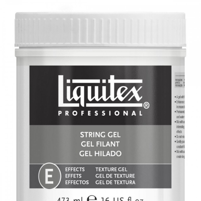 Гель для акрила Liquitex E STRING GEL струнный текстурный 473 мл купить в художественном магазине ArtCraft.Space с доставкой по всему миру